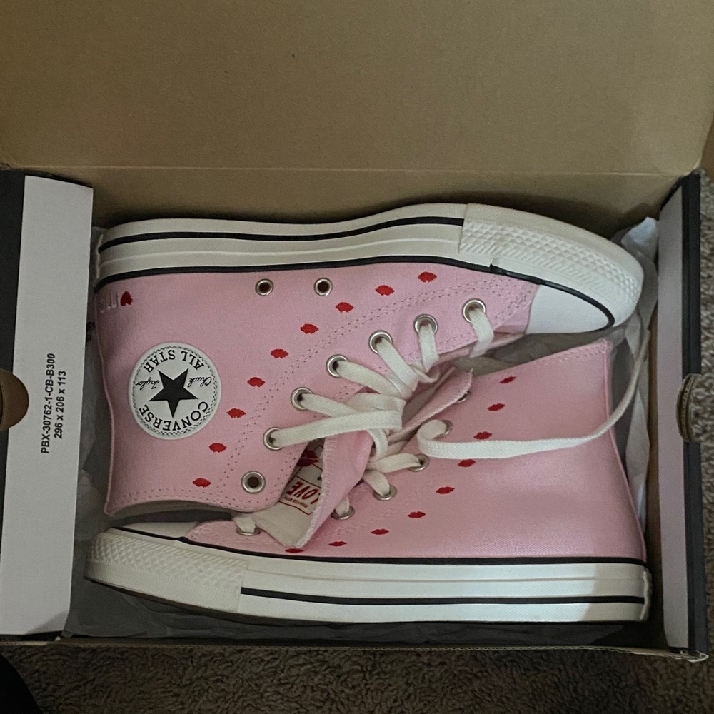 Converse Pink High-Top Sneakers